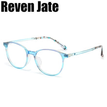 Load image into Gallery viewer, Reven Jate 1110 Acetate Optical Glasses Frame Women Retro Vintage Round Eyeglasses Prescription Spectacles Myopia Eyewear