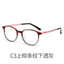 Load image into Gallery viewer, Reven Jate 1110 Acetate Optical Glasses Frame Women Retro Vintage Round Eyeglasses Prescription Spectacles Myopia Eyewear