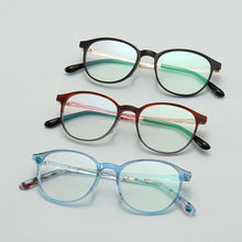 Load image into Gallery viewer, Reven Jate 1110 Acetate Optical Glasses Frame Women Retro Vintage Round Eyeglasses Prescription Spectacles Myopia Eyewear
