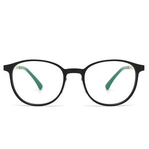 Reven Jate 1110 Acetate Optical Glasses Frame Women Retro Vintage Round Eyeglasses Prescription Spectacles Myopia Eyewear