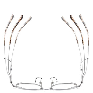 Reven Jate 2048T Round Optical Glasses Pure Titanium Frame Prescription Eyeglasses Rx Women for Female Eyewear