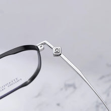 Load image into Gallery viewer, Reven Jate 21003 polygon Optical Glasses Pure Titanium Frame Prescription Eyeglasses Rx Women for Female Eyewear