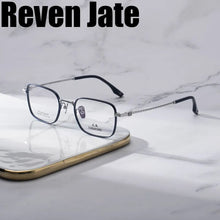 Load image into Gallery viewer, Reven Jate 21007 Square Optical Glasses Pure Titanium Frame Prescription Eyeglasses Rx Women for Female Eyewear