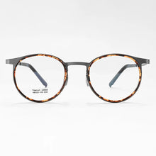 Carica l&#39;immagine nel visualizzatore di Gallery, Reven Jate 2600 Optical Pure Titanium Round  Frame Prescription Eyeglasses Rx Men or Women Glasses for Male Female Eyewear