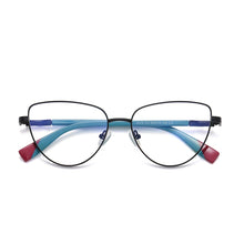 Carica l&#39;immagine nel visualizzatore di Gallery, Reven Jate 3018 Anti Blue Ray Light Blocking Full Rim Alloy Metal Eyeglasses Frame for Women Optical Eyewear Glasses Frame