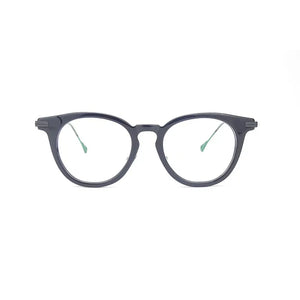 Reven Jate 4919 Men Eyeglasses Frame Ultra Light-weighted Flexible IP Electronic Plating Metal Material Rim Glasses
