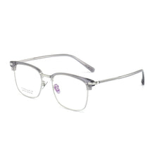 Load image into Gallery viewer, Reven Jate 6130 Acetate Titanium Glasses Frame Men Retro Prescription Eyeglasses Women 2022 Vintage Myopia Optical Eyewear