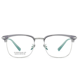 Reven Jate 6130 Acetate Titanium Glasses Frame Men Retro Prescription Eyeglasses Women 2022 Vintage Myopia Optical Eyewear
