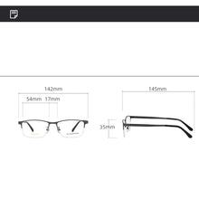 Carica l&#39;immagine nel visualizzatore di Gallery, Reven Jate 71109 Optical Glasses Pure Titanium Frame Prescription Eyeglasses Rx Men or Women Glasses for Male Female Eyewear