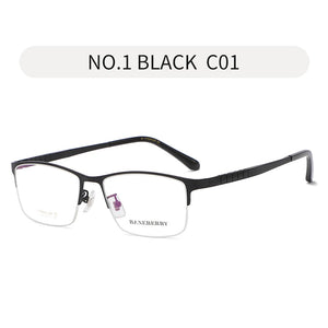 Reven Jate 71109 Optical Glasses Pure Titanium Frame Prescription Eyeglasses Rx Men or Women Glasses for Male Female Eyewear