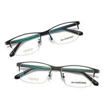 Carica l&#39;immagine nel visualizzatore di Gallery, Reven Jate 71109 Optical Glasses Pure Titanium Frame Prescription Eyeglasses Rx Men or Women Glasses for Male Female Eyewear