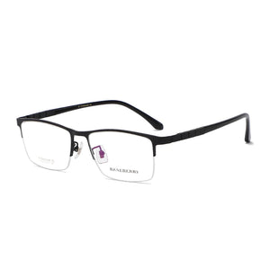 Reven Jate 71137 Optical Glasses Pure Titanium Frame Prescription Eyeglasses Rx Men or Women Glasses for Male Female Eyewear