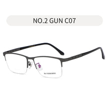 Carica l&#39;immagine nel visualizzatore di Gallery, Reven Jate 71137 Optical Glasses Pure Titanium Frame Prescription Eyeglasses Rx Men or Women Glasses for Male Female Eyewear