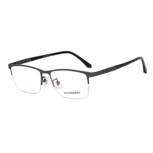 Reven Jate 71137 Optical Glasses Pure Titanium Frame Prescription Eyeglasses Rx Men or Women Glasses for Male Female Eyewear