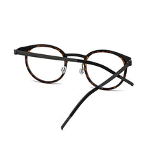Carica l&#39;immagine nel visualizzatore di Gallery, Reven Jate 9704 Optical Pure Titanium Round  Frame Prescription Eyeglasses Rx Men or Women Glasses for Male Female Eyewear