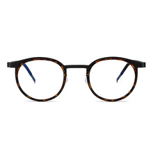 Carica l&#39;immagine nel visualizzatore di Gallery, Reven Jate 9704 Optical Pure Titanium Round  Frame Prescription Eyeglasses Rx Men or Women Glasses for Male Female Eyewear