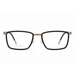 Reven Jate 9711 Optical Glasses Pure Titanium Frame Prescription Eyeglasses Rx Men or Women Glasses for Male Female Eyewear
