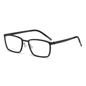 Reven Jate 9711 Optical Glasses Pure Titanium Frame Prescription Eyeglasses Rx Men or Women Glasses for Male Female Eyewear