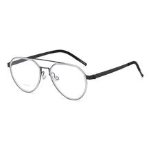 Carica l&#39;immagine nel visualizzatore di Gallery, Reven Jate 9745 Optical Pure Titanium Round  Frame Prescription Eyeglasses Rx Men or Women Glasses for Male Female Eyewear