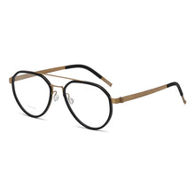 Carica l&#39;immagine nel visualizzatore di Gallery, Reven Jate 9745 Optical Pure Titanium Round  Frame Prescription Eyeglasses Rx Men or Women Glasses for Male Female Eyewear