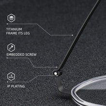 Carica l&#39;immagine nel visualizzatore di Gallery, Reven Jate 9759 Optical Pure Titanium Round Frame Prescription Eyeglasses Rx Men or Women Glasses for Male Female Eyewear