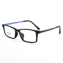 Carica l&#39;immagine nel visualizzatore di Gallery, Reven Jate 9826 Full Rim Flexible Frame Pure Titanium Super Light Temple Legs Prescription Eyeglasses Frame Optical Glasses