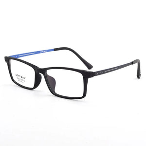 Reven Jate 9826 Full Rim Flexible Frame Pure Titanium Super Light Temple Legs Prescription Eyeglasses Frame Optical Glasses