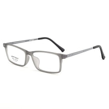 Carica l&#39;immagine nel visualizzatore di Gallery, Reven Jate 9826 Full Rim Flexible Frame Pure Titanium Super Light Temple Legs Prescription Eyeglasses Frame Optical Glasses