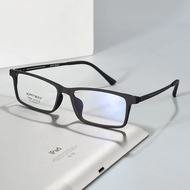 Reven Jate 9826 Full Rim Flexible Frame Pure Titanium Super Light Temple Legs Prescription Eyeglasses Frame Optical Glasses