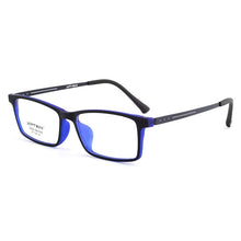 Carica l&#39;immagine nel visualizzatore di Gallery, Reven Jate 9826 Full Rim Flexible Frame Pure Titanium Super Light Temple Legs Prescription Eyeglasses Frame Optical Glasses