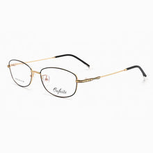 Carica l&#39;immagine nel visualizzatore di Gallery, Reven Jate Full Rimless Eyeglasses Frame Optical Prescription Alloy Glasses Frame For Women&#39;s Eyewear Female Armacao Oculos 050