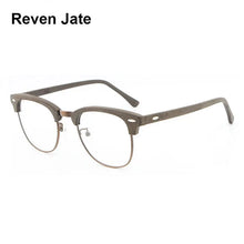 Load image into Gallery viewer, Reven Jate HB027 Optical Eyeglasses Frame Prescription Glasses Acetate Full Oval Shape Spectacles men and Women Eyewear