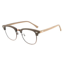 Load image into Gallery viewer, Reven Jate HB027 Optical Eyeglasses Frame Prescription Glasses Acetate Full Oval Shape Spectacles men and Women Eyewear