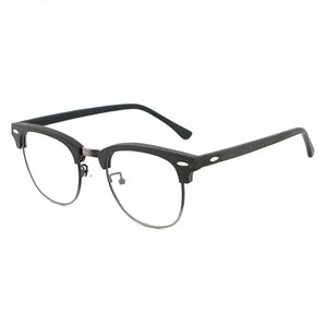 Reven Jate HB027 Optical Eyeglasses Frame Prescription Glasses Acetate Full Oval Shape Spectacles men and Women Eyewear
