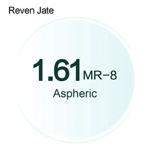 Load image into Gallery viewer, Reven Jate MR-8 Optical Prescription Tinted Lenses Super Tenacious 1.61 Aspheric Optical Lenses UV400 Solid and Gradient Tinted