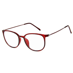 Reven Jate Model No.872 Slim Frame Eyeglasses Frame Optical Glasses Spectacles Prescription Eyewear for Men and Women Glasses