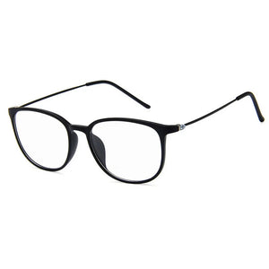 Reven Jate Model No.872 Slim Frame Eyeglasses Frame Optical Glasses Spectacles Prescription Eyewear for Men and Women Glasses