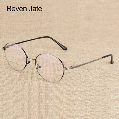 Reven Jate Prescription Eyeglasses Optical Spectacle Glasses Frame with 6 Optional Colors  Assembly with Optical Lenses