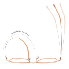 Load image into Gallery viewer, Reven Jate R2321 Pure Titanium Glasses Frame Women Vintage Square Myopia Optical Prescription Eyeglasses Frame Men New Eyewear