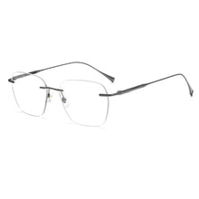 Load image into Gallery viewer, Reven Jate Titanium 1912T Glasses Frame Rimless Eyeglasses Optical Prescription Men Female Eyewear Spectacles Vision Correction