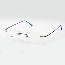 Load image into Gallery viewer, Reven Jate Titanium Memory Flexible Rimless Frame Eyeglasses Optical Prescription Glasses for Women and Men Frame Shape Customed