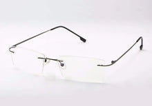 Load image into Gallery viewer, Reven Jate Titanium Memory Flexible Rimless Frame Eyeglasses Optical Prescription Glasses for Women and Men Frame Shape Customed