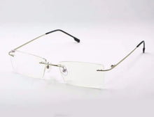 Load image into Gallery viewer, Reven Jate Titanium Memory Flexible Rimless Frame Eyeglasses Optical Prescription Glasses for Women and Men Frame Shape Customed
