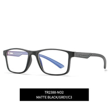 Load image into Gallery viewer, Reven2388 TR90 Square Glasses Frame Men Women Vintage Prescription Eyeglasses Frame Myopia Optical Spectacles blue light Eyewear