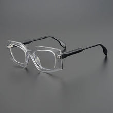 Load image into Gallery viewer, Rhombus Men Women Exaggerated Retro Personality Eyeglasses  Niche Handmade Glasses Frame Myopia Prescription Eyewear
