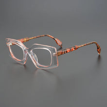 Load image into Gallery viewer, Rhombus Men Women Exaggerated Retro Personality Eyeglasses  Niche Handmade Glasses Frame Myopia Prescription Eyewear