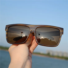Carica l&#39;immagine nel visualizzatore di Gallery, Rockjoy Oversized Sunglasses Male Women Polarized 160mm Wide Sun Glasses for Men Flat Top Steampunk Large Face Eyewear