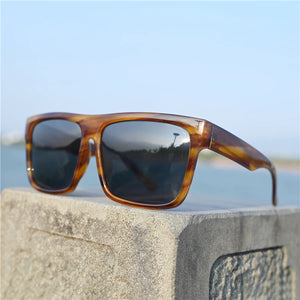 Rockjoy Oversized Sunglasses Male Women Polarized 160mm Wide Sun Glasses for Men Flat Top Steampunk Large Face Eyewear