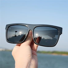 Carica l&#39;immagine nel visualizzatore di Gallery, Rockjoy Oversized Sunglasses Male Women Polarized 160mm Wide Sun Glasses for Men Flat Top Steampunk Large Face Eyewear