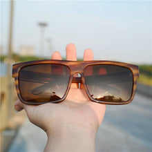 Carica l&#39;immagine nel visualizzatore di Gallery, Rockjoy Oversized Sunglasses Male Women Polarized 160mm Wide Sun Glasses for Men Flat Top Steampunk Large Face Eyewear